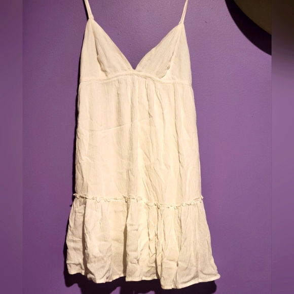 Garage white summer dress - Picture 1 of 2